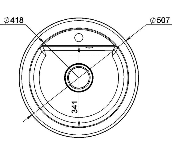 Мойка Formastone NOVA 51 N бежевый 4630037804300