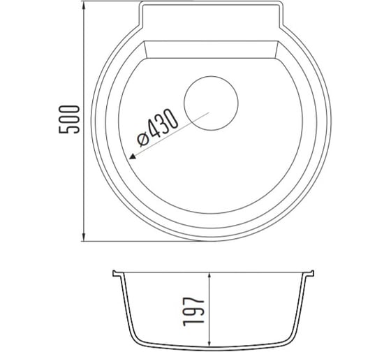 Мойка Formastone FGD Астрея 655 белый 4630037802603