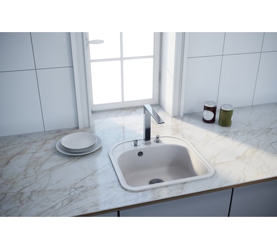 Мойка Formastone NOVA 48-49 белый 4630037804805