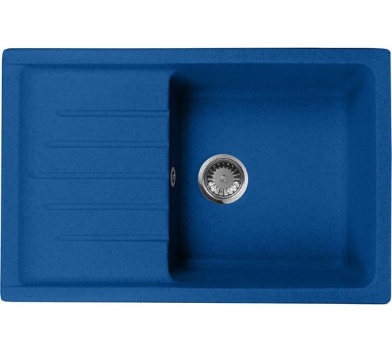 Кухонная мойка AquaGranitEx синий M-27/323 1