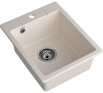 Мойка GranFest URBAN 240 1-чаша 400х490 мм белый арт.GF-UR- 240 белый