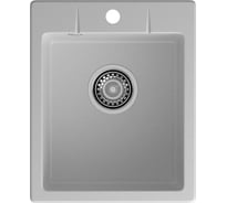 Мойка GranFest URBAN 240 1-чаша 400х490 мм, серый арт.GF-UR- 240 серый