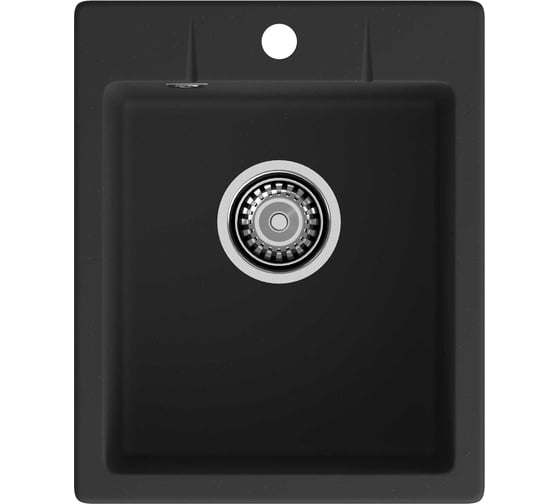 Мойка GranFest URBAN 240 1 чаша, 400х490 мм GF-UR-240 черный