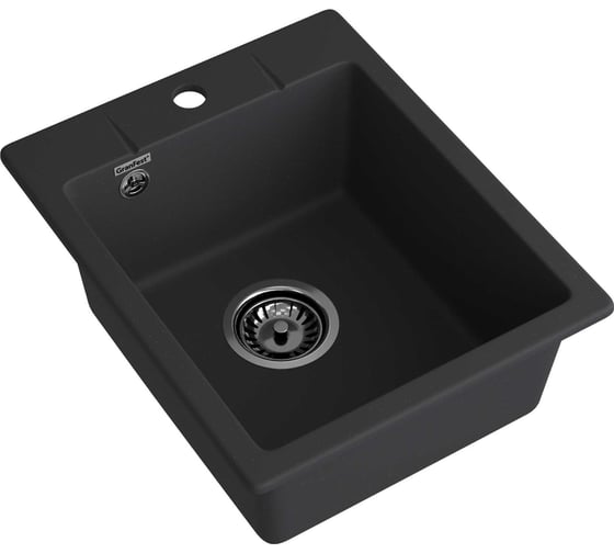 Мойка GranFest URBAN 240 1 чаша, 400х490 мм GF-UR-240 черный