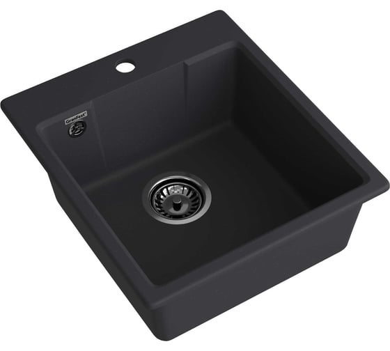 Мойка GranFest URBAN 644 1 чаша, 440х490 мм GF-UR-644 черный