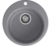 Мойка GranFest URBAN 649 1 чаша, D-490 мм GF-UR-649 темно-серый