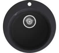 Мойка GranFest URBAN 649 1 чаша, D-490 мм GF-UR-649 черный