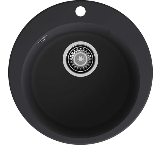 Мойка GranFest URBAN 649 1 чаша, D-490 мм GF-UR-649 черный