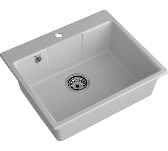 Мойка GranFest URBAN 658 1 чаша, 580х490 мм GF-UR-658 серый