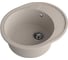Мойка GranFest URBAN 857L 1 чаша+крыло, 570х480 мм GF-UR-857L песочный 2