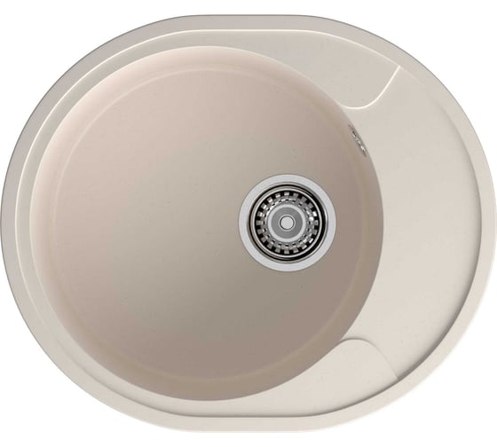 Мойка GranFest URBAN 857L 1 чаша+крыло, 570х480 мм GF-UR-857L белый 1