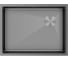 Кухонная мойка Paulmark NEXT-SKEW 58 UNI, вороненая сталь,580х440мм, PM885844-GM 1