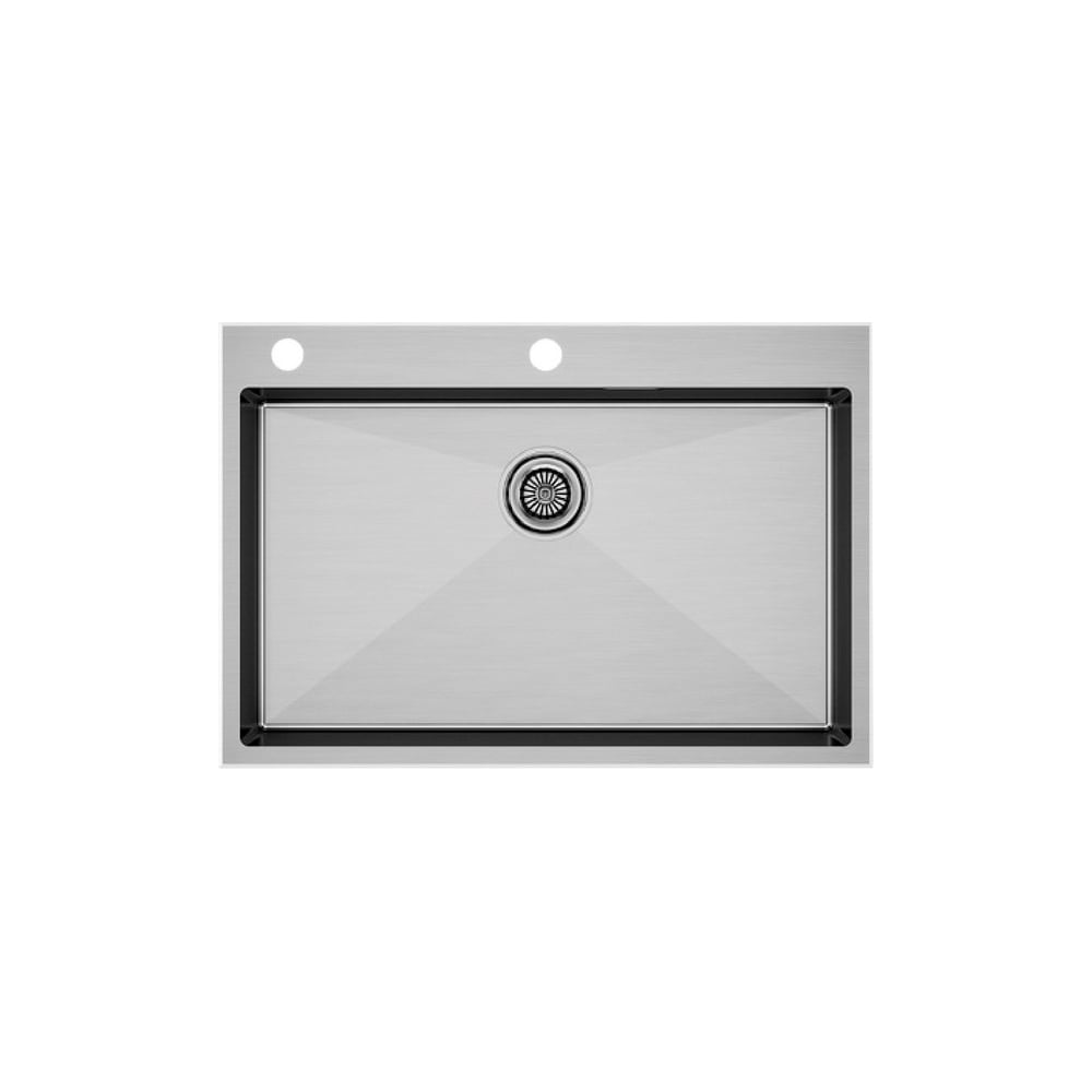 Мойка из нержавеющей стали Paulmark VAST-EDGE брашированная нерж. сталь ...