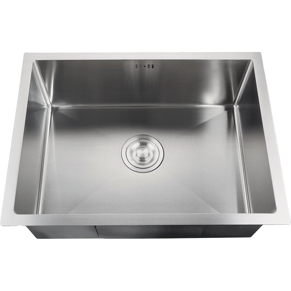 Мойка GranFest METAL нерж.сталь AISI 304, 1 чаша, 530х440х215 мм, 5344 ...