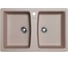 Мойка MIXLINE ML-GMS22 СТАНДАРТ двухчашевая, песочный (302), 775x495x190 мм 553574 3