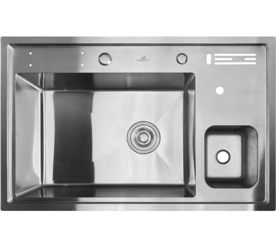 Кухонная мойка из нержавеющей стали WISENT WM37850-S 1