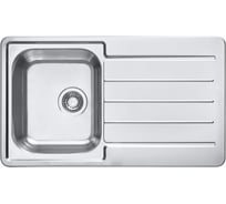 Мойка ALVEUS LINE MAXIM 20-SAT 860х500 мм, 1X с сифоном 1130551 1089611