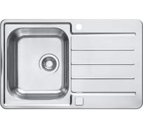 Мойка ALVEUS LINE MAXIM 80 SAT-90 790х500 мм, 1X с сифоном 1127251 1100216
