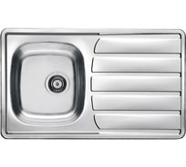 Мойка ALVEUS ZOOM 30 LEI-90 860х500 мм, 1X в комплекте с сифоном 1102384 1098842