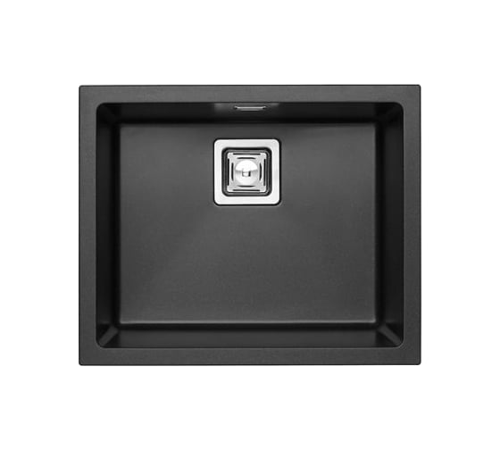 Мойка ALVEUS QUADRIX 50 GRANITAL+ TWILIGHT-G05M 560х460х200 мм, с сифоном 1133398 1108038