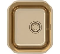 Мойка ALVEUS VARIANT MONARCH 40 BRONZE 340х400х185 мм, в комплекте с выпуском, без сифона 1113587