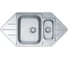 Мойка ALVEUS LINE 40 LEI-90 985х500 мм, 1+1/2 угловая, в комплекте с сифоном 1130555 1085940 1