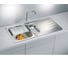 Мойка ALVEUS LINE MAXIM 10-LEI 980х500 мм, 1+1/2 в комплекте с сифоном 1127257 1085949 4