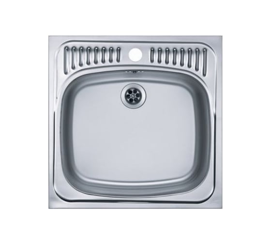 Мойка ALVEUS BASIC 130 NAT-60 465х465 мм, 1X в комплекте с сифоном 1011717 1008825