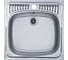 Мойка ALVEUS BASIC 130 NAT-60 465х465 мм, 1X в комплекте с сифоном 1011717 1008825 1