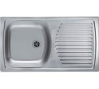 Мойка ALVEUS BASIC 170 NAT-60 780х435 мм, 1X в комплекте с сифоном 1011717 1083404