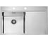 Мойка ALVEUS PURE 40L KMB-90 790х525 мм, 1Х левая, в комплекте с сифоном 1127252 1103610 1