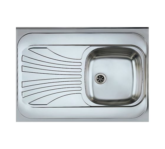 Мойка ALVEUS CLASSIC 30 NAt-60 800X6001X правая, в комплекте с сифоном 1011717 1009077