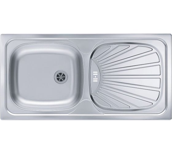 Мойка ALVEUS BASIC 80 LEI-60 860х435 мм, в комплекте с сифоном 1071237 1008993