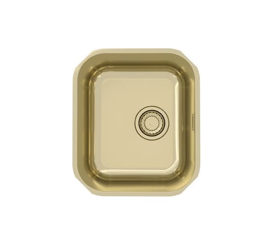 Мойка ALVEUS VARIANT MONARCH 40 GOLD 340х400х185 мм, в комплекте с выпуском, без сифона 1113584
