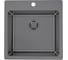 Мойка ALVEUS PURE MONARCH 30 ANTHRACITE-90 FS 515х525 мм, 1X в комплекте с выпуском, без сифона 1106868 1