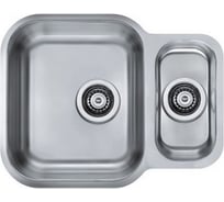 Мойка ALVEUS DUO 70 SAT-90 560х440 мм, 1+1/2 в комплекте с сифоном 1127257 1039363