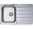 Мойка ALVEUS LINE 80 NAT-90 790х500 мм, 1X в комплекте с сифоном 1130551 1066750 1