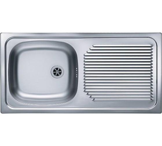 Мойка ALVEUS BASIC 60 LEI-60 860х435 мм, в комплекте с сифоном 1011717 1009181