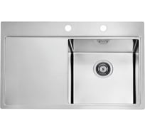 Мойка ALVEUS PURE 40R KMB 90 правая, в комплекте с сифоном 1127252 1103651