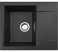 Мойка для кухни ALVEUS GEM 20 GRANITAL G91 590x500x180 мм, в комплекте с сифоном 1149116