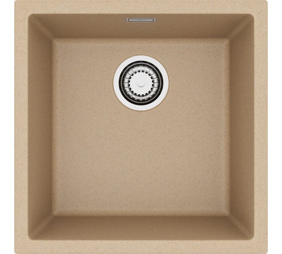 Мойка для кухни ALVEUS OMNI 20 GRANITAL BEIGE-G55 450x450x198 мм, с сифоном 1150047