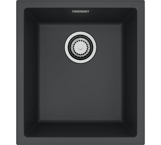 Мойка для кухни ALVEUS OMNI 10 GRANITAL CARBON-G91 400x450x198 мм, с сифоном 1150041