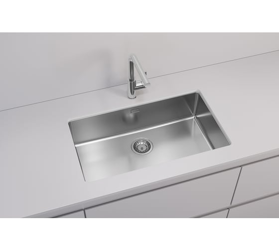 Мойка для кухни ALVEUS KOMBINO 60 U SAT-90 790x450x195 мм, в комплекте с сифоном 1142615