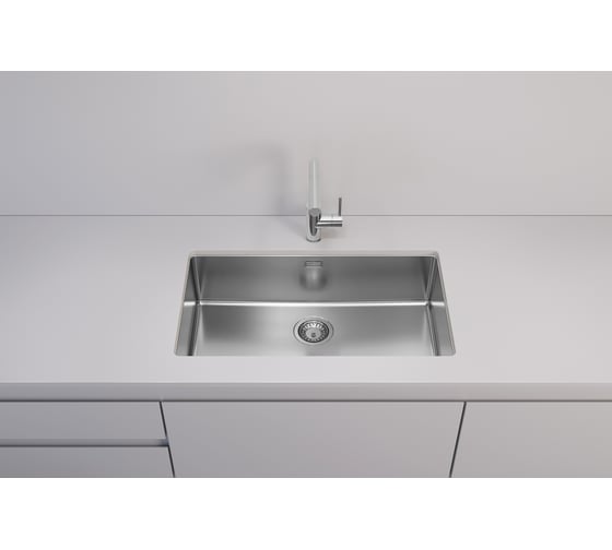 Мойка для кухни ALVEUS KOMBINO 60 U SAT-90 790x450x195 мм, в комплекте с сифоном 1142615