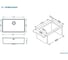 Мойка для кухни ALVEUS KOMBINO 60 U SAT-90 790x450x195 мм, в комплекте с сифоном 1142615 5