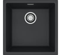 Мойка для кухни ALVEUS OMNI 20 GRANITAL DEEP BLACK-G90 450x450x198 с сифоном 1150048