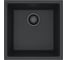 Мойка для кухни OMNI 20 GRANITAL DEEP BLACK-G90 BE 450x450x198 с сифоном ALVEUS 1150050 1