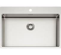 Мойка для кухни ALVEUS NOX 130 BRS 740x515x200 в комплекте с интегрированным сифоном 1149938