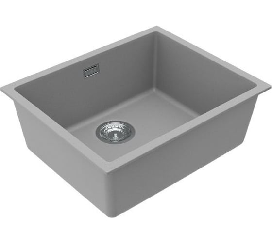 Мойка для кухни ALVEUS OMNI 30 GRANITAL CONCRETE-G81 500x450x198 с сифоном 1150052