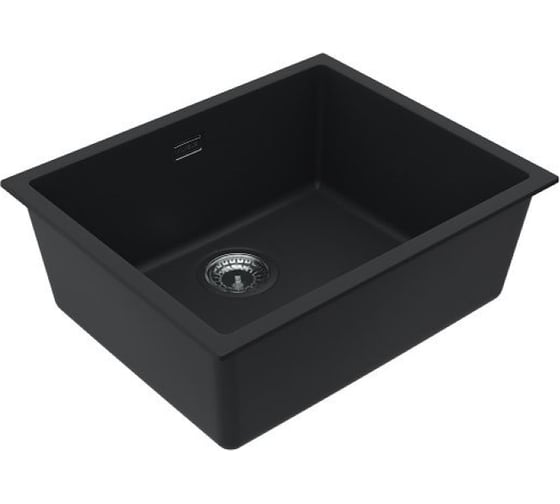 Мойка для кухни ALVEUS OMNI 30 GRANITAL DEEP BLACK-G90 550x450x198 с сифоном 1150056